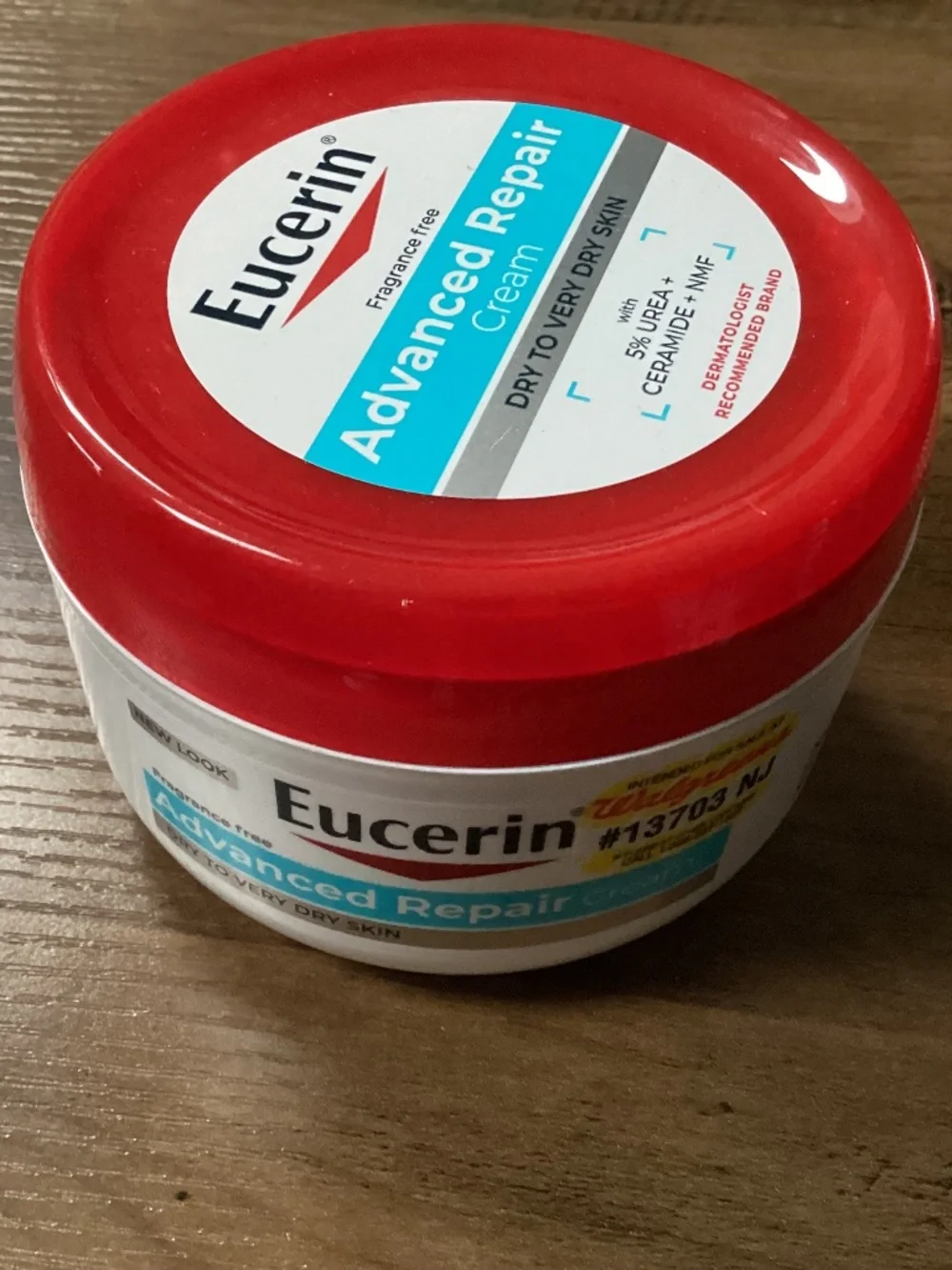 Eucerin Advanced Repair Cream New  12 oz